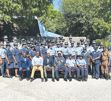 shikongo Shikongo blasts station commanders