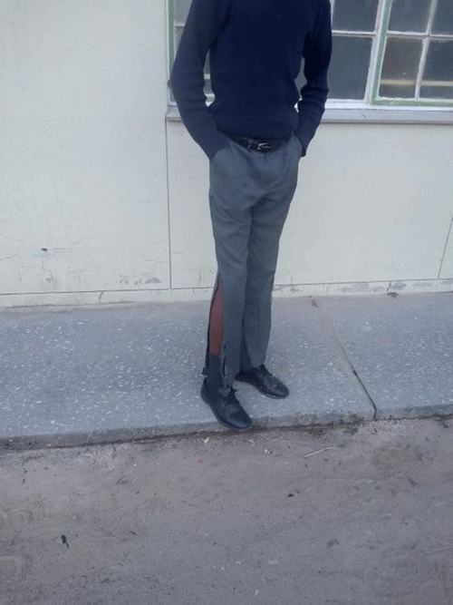 slim fit Principal justifies cutting ‘slim-fit’ uniforms