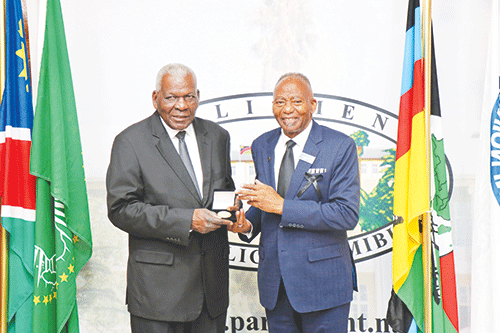 speaker 2 Speaker meets Algeria, Cuba counterparts ahead of Geingob burial