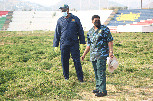 stadium Shiimi blames slow execution for stadium upgrade