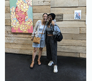 start Side by Side: Namafu Amutse and Candice Mouton