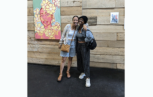 start Side by Side: Namafu Amutse and Candice Mouton