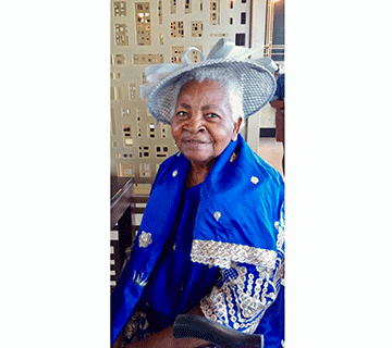 susan Former Tsumeb mayor Nghidinwa dies