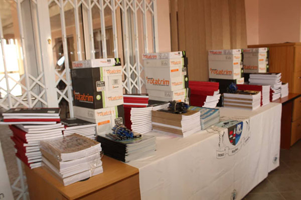 swakopmund Swakopmund office donates stationery