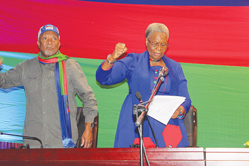 swapo Swapo chooses unity over politics