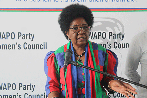 swapo 2 Swapo SG launches women’s league constitution