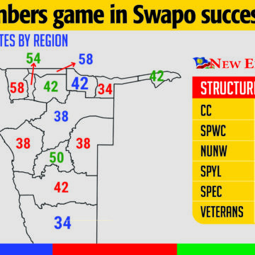swapo delegates by region Swapo kings and kingmakers… numbers game in succession race