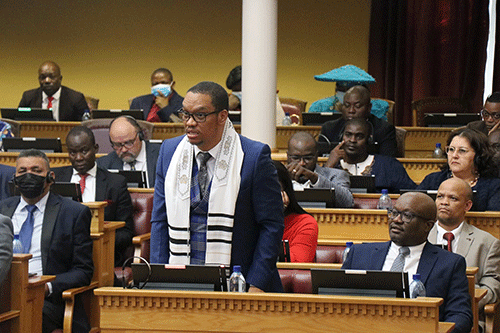 swartbooi Swartbooi slams budget debate quality