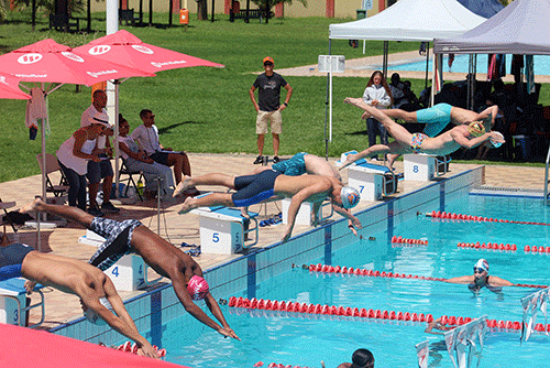 swimmers jpg Records broken at Bank Windhoek Long Course Gala