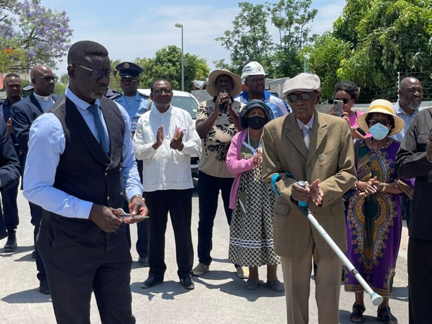 tared road Okondjatu community cries foul over shoddy roadwork