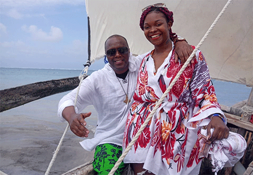 tee ngugi and girlfriend Tee Ngugi – the crooning writer! … nature as motif in songs and stories