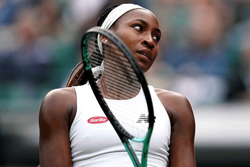 tennis 1 Gauff loses to Kenin