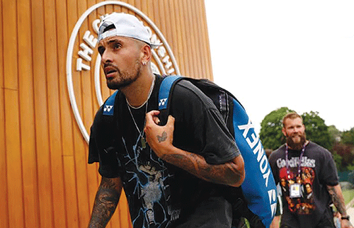 tennis Kyrgios pulls out of Wimbledon