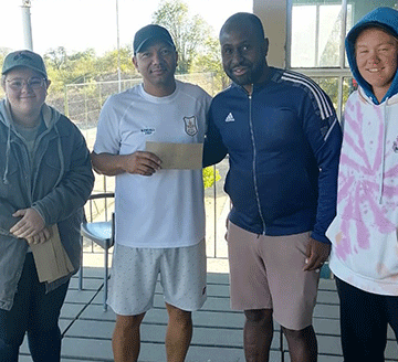 tennis jpg Kruger impressed by tournament’s ‘vibe’