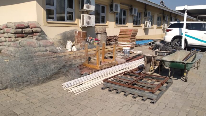 theft buildings 1 11 Nabbed for stealing hostel materials