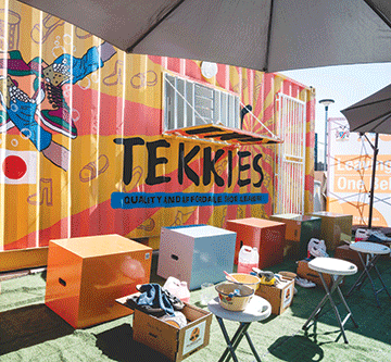 tidy tekkies 2 Keeping tekkies tidy… empowering youth through skills training