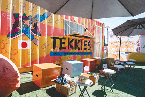 tidy tekkies 2 Keeping tekkies tidy… empowering youth through skills training