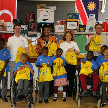 tika TİKA donates to Dagbreek Resource School