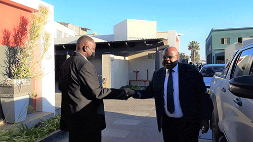 tino 1 Erongo Red CEO makes grand entrance