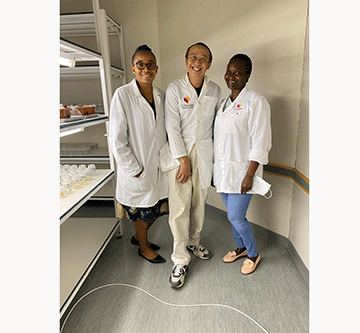 tissue Ogongo campus breathes life into laboratory