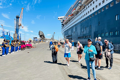 tourists 1 Cruiseliner challenges persist…as passport processing delays tourists