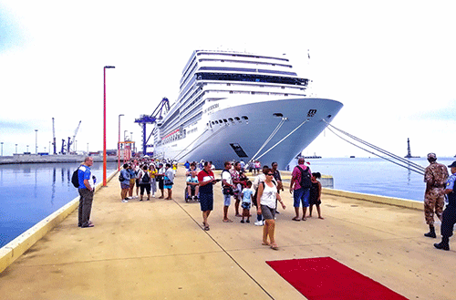 tourists 1 Thousands of tourists expected via passenger liners