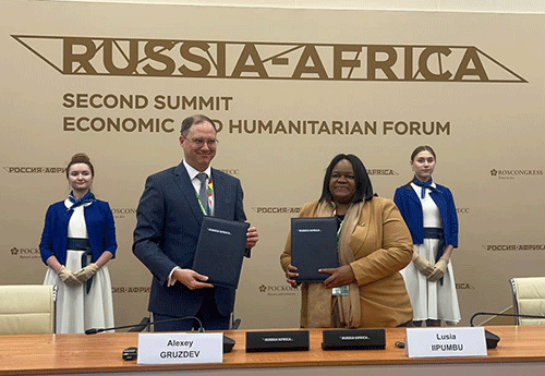 trade Namibia strives to revitalise Russian trade relations…as commerce between the two countries decreased by 41%