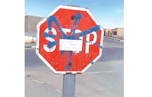 traffic 2 Road sign vandalism impacts community safety