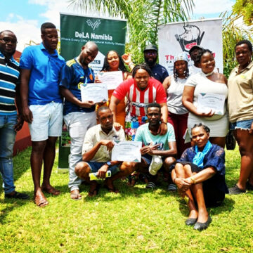 trainees DeLa Namibia to change face of communal farming