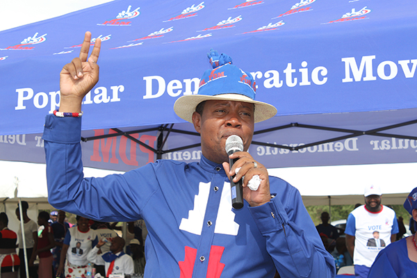 venaani Venaani presses Geingob on Fishrot
