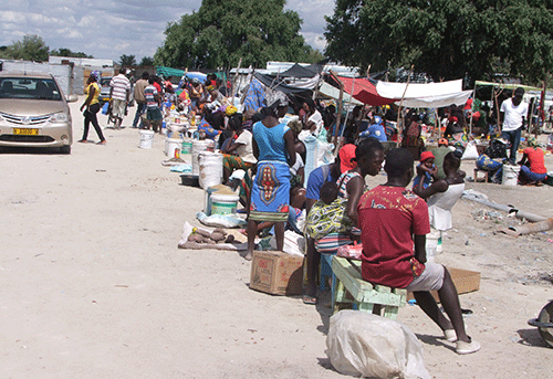 vendors jpg Boxing bonanza invigorates businesses at Helao Nafidi…as mayor hails sports’ impact