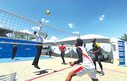 volleyball 1 Funding is crucial for talent development – NVF …as MTC commits N$3m to NVF