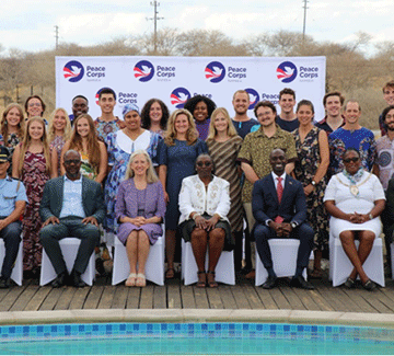 Peace Corps volunteers dive into Namibian culture