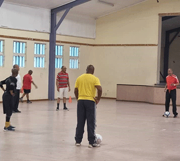 Walking football team set for Cape Town