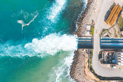 water 2 Construction of Ompumbu reservoir progressing well