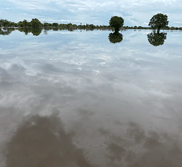 water rain Efundja la fika mOmusati