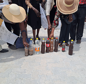 Oshikoto residents demand potable water