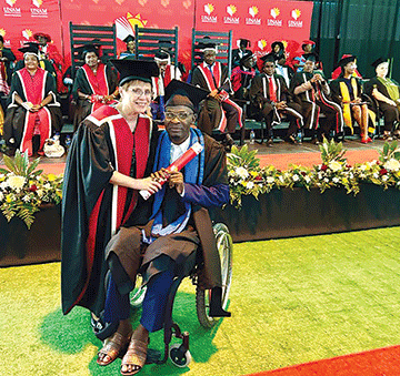 wheelchair bound2 It’s never too late …wheelchair-bound former soldier embarks on career change