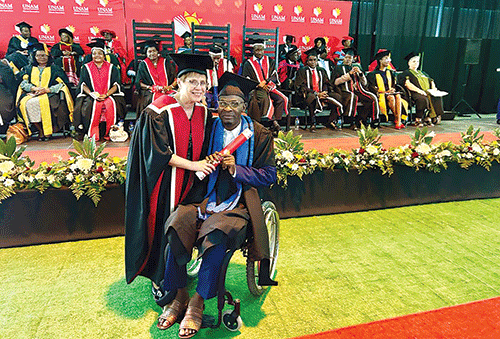 wheelchair bound2 It’s never too late …wheelchair-bound former soldier embarks on career change