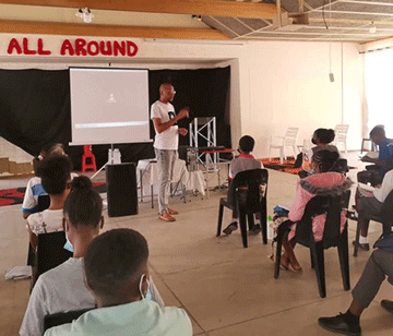 Popya with Leonard Witbeen – C-Drive project to help students achieve C symbols 