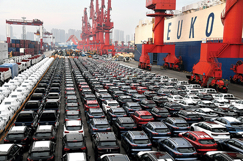 China overtakes Japan as world’s top vehicle exporter
