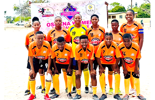 league Hope FC leads Oshana women’s league …as two teams call it quits