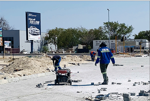 Ongwediva road  rehabilitation progressing well