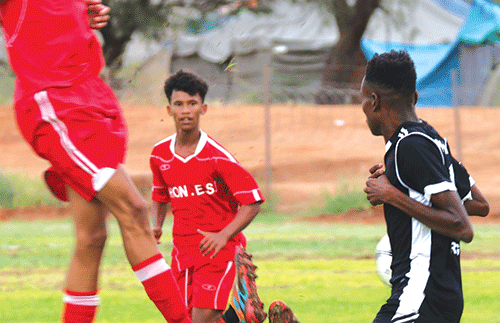 Personality of the week –  Martinico Green, goalkeeper- turned-crafty midfielder  … playing with passion and drive