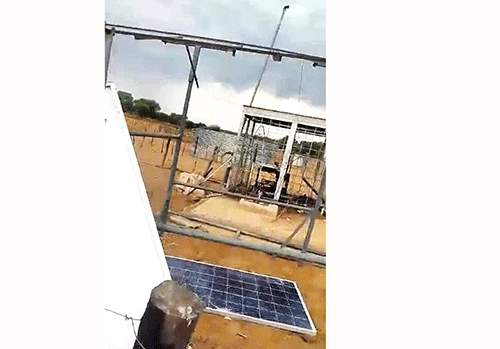 Wind damages Otjovakueuva homesteads