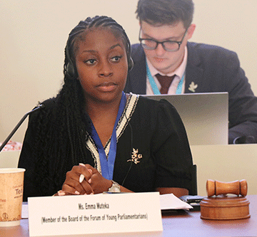 youth ipu Muteka calls for youth quota in Parliament