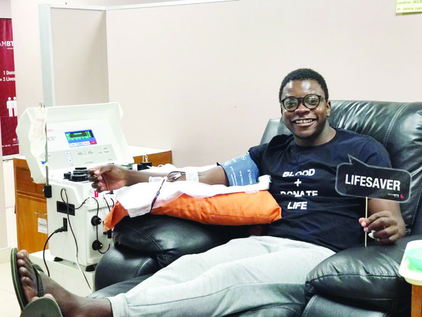 Blood donation 1 Blood recipientsgrateful for donations