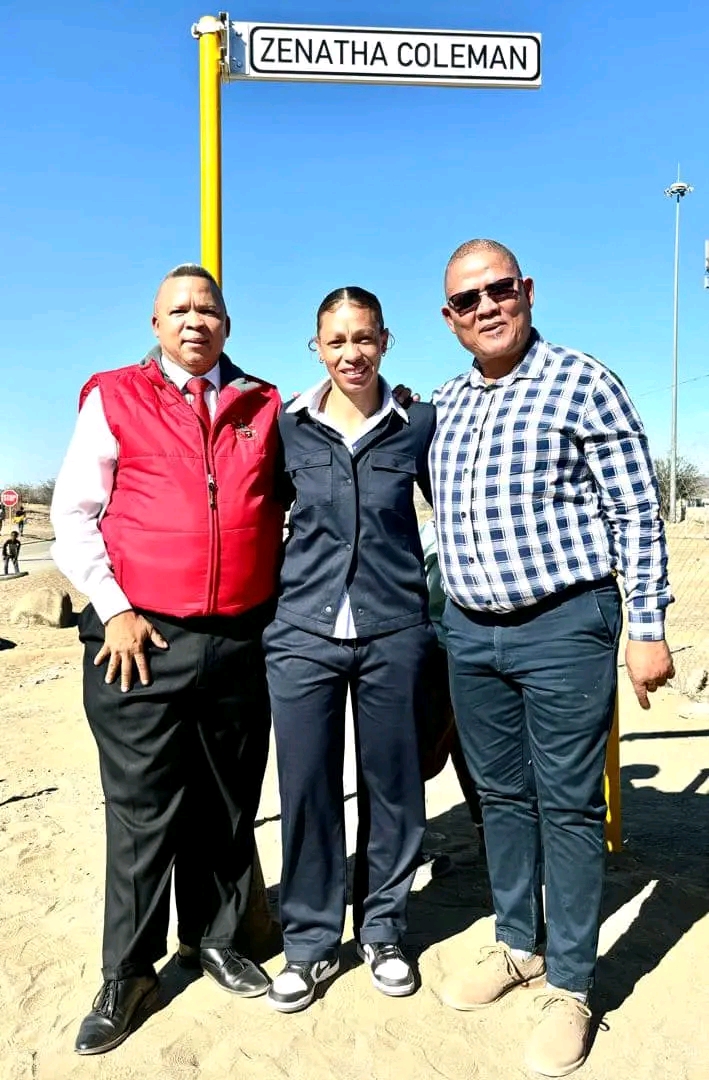 Coleman Coleman honoured with street renaming at Keetmanshoop