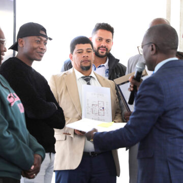 Civil servants receive 28 Goreangab houses 