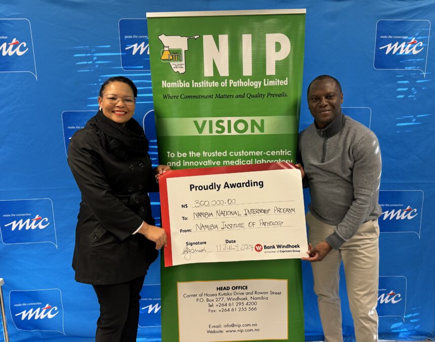 Internship NIP jumps onto internship bandwagon … pumps in N$300 000